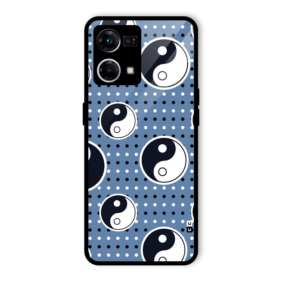Ultimate Yin Yang Glass Back Case for Oppo F21 Pro 4G