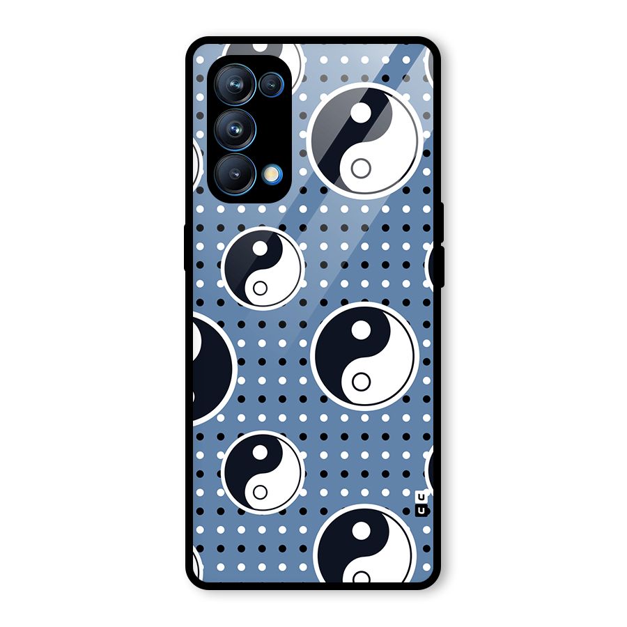 Ultimate Yin Yang Glass Back Case for Oppo Reno5 Pro 5G