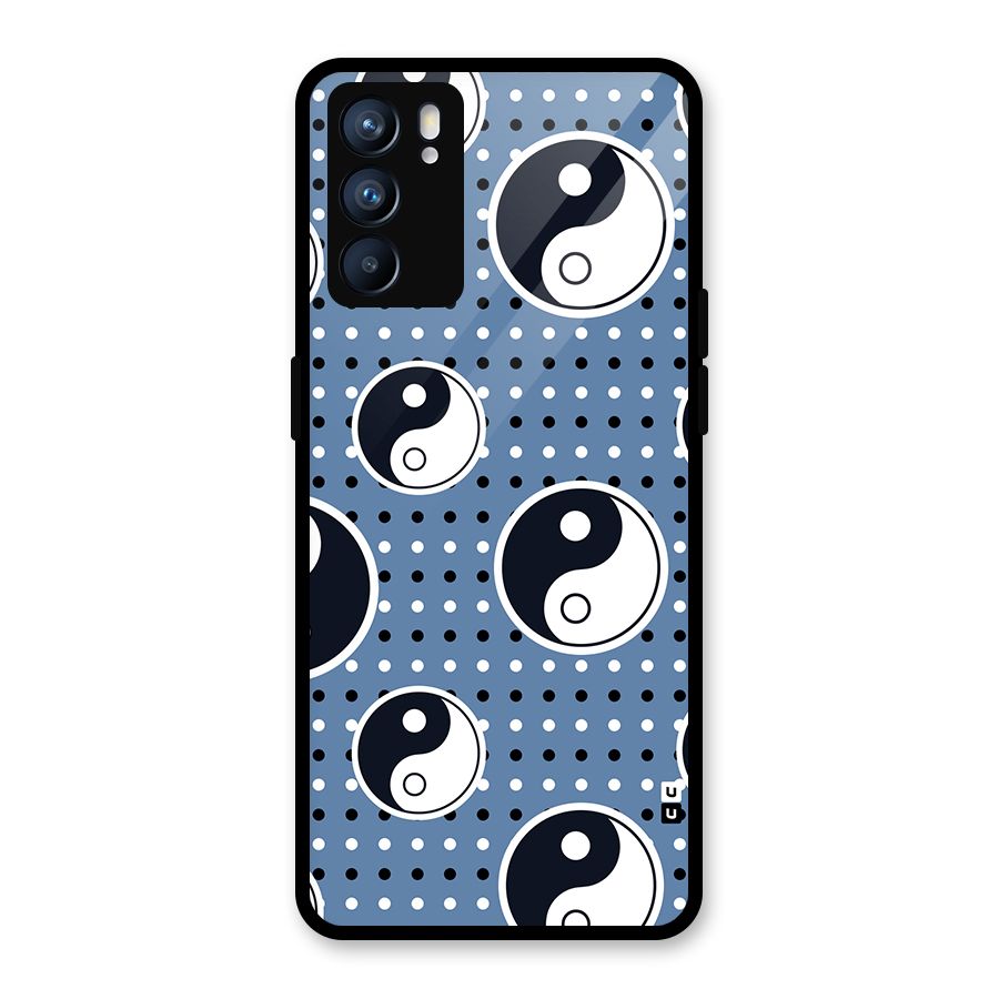 Ultimate Yin Yang Glass Back Case for Oppo Reno6 5G