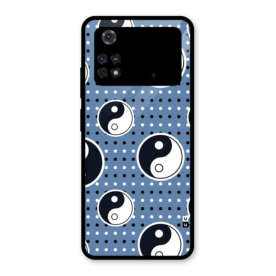 Ultimate Yin Yang Glass Back Case for Poco M4 Pro 4G