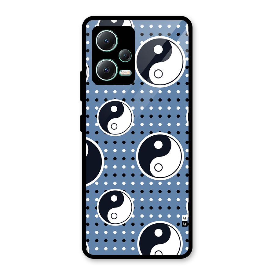 Ultimate Yin Yang Glass Back Case for Redmi Note 12 5G