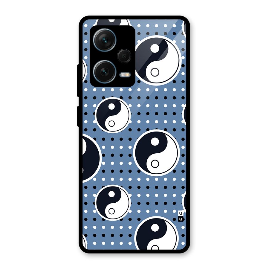 Ultimate Yin Yang Glass Back Case for Redmi Note 12 Pro Plus 5G