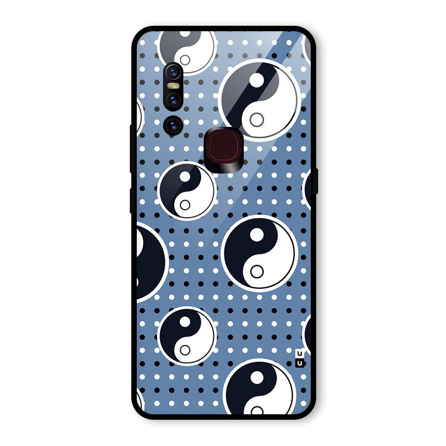 Ultimate Yin Yang Glass Back Case for Vivo V15