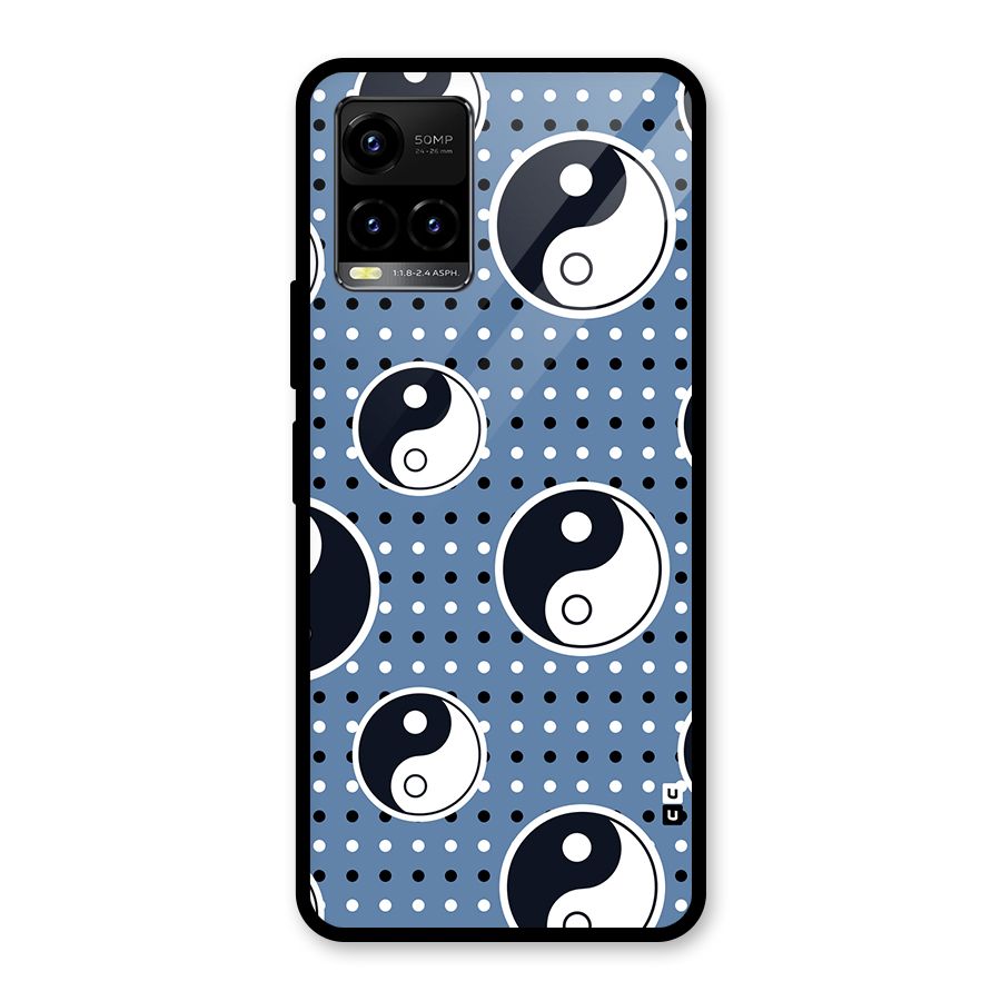 Ultimate Yin Yang Glass Back Case for Vivo Y21G