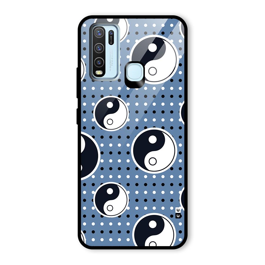 Ultimate Yin Yang Glass Back Case for Vivo Y30