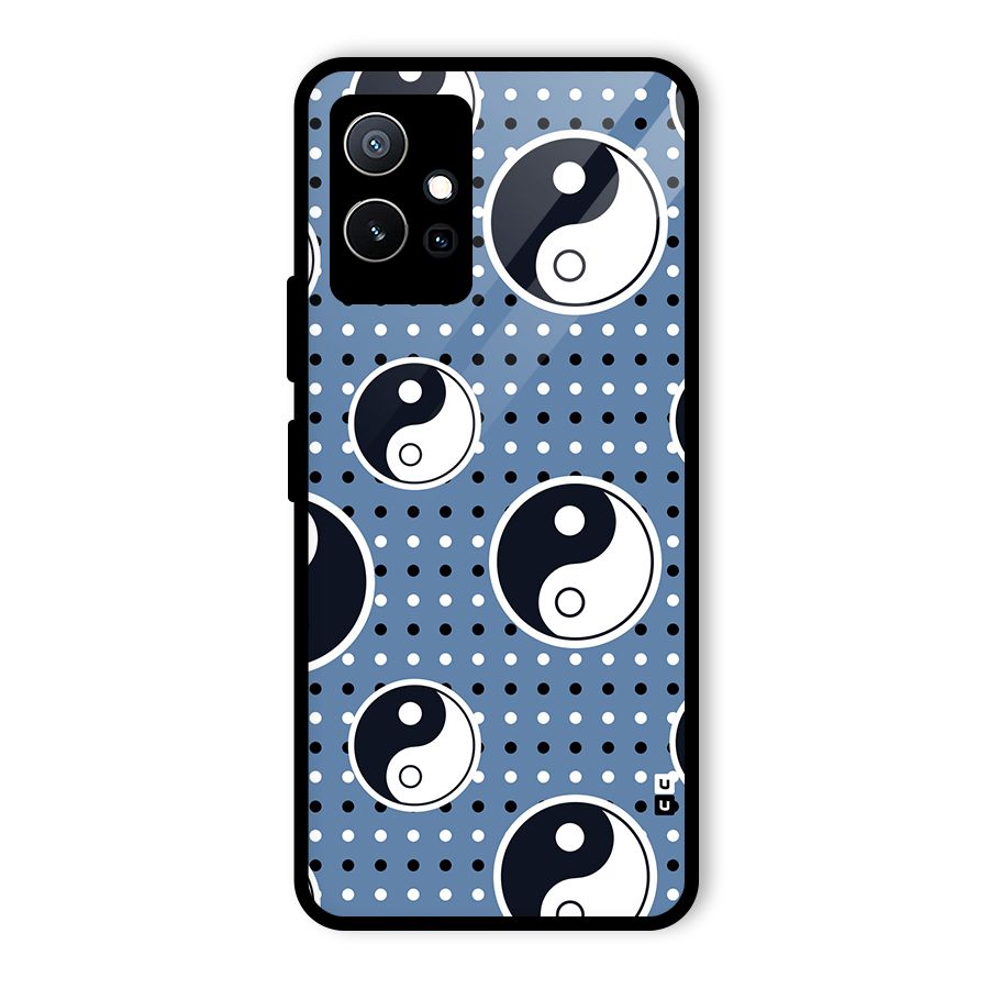 Ultimate Yin Yang Glass Back Case for Vivo Y75 5G