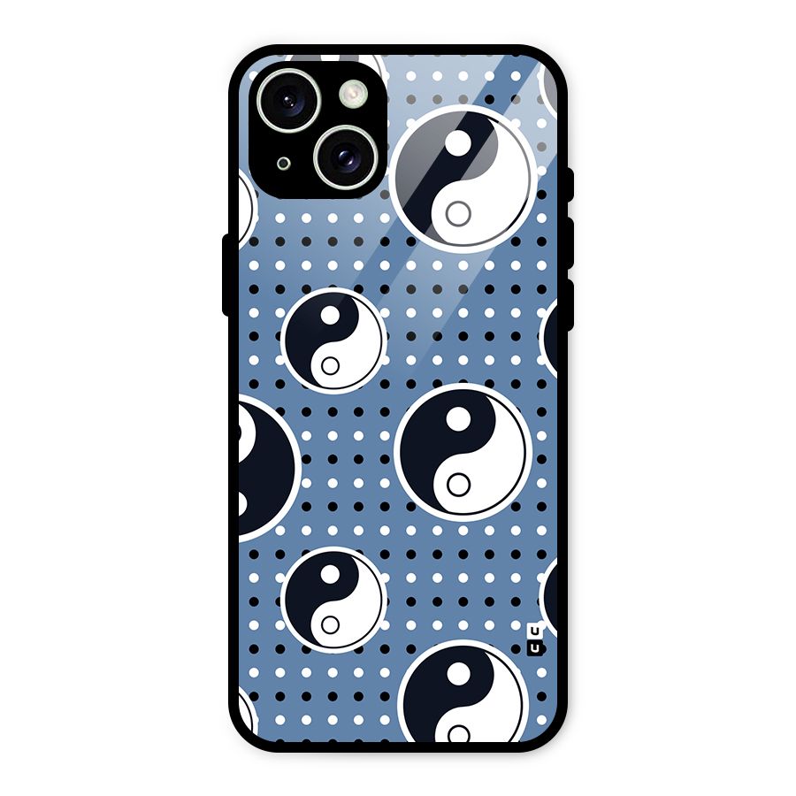 Ultimate Yin Yang Glass Back Case for iPhone 15 Plus