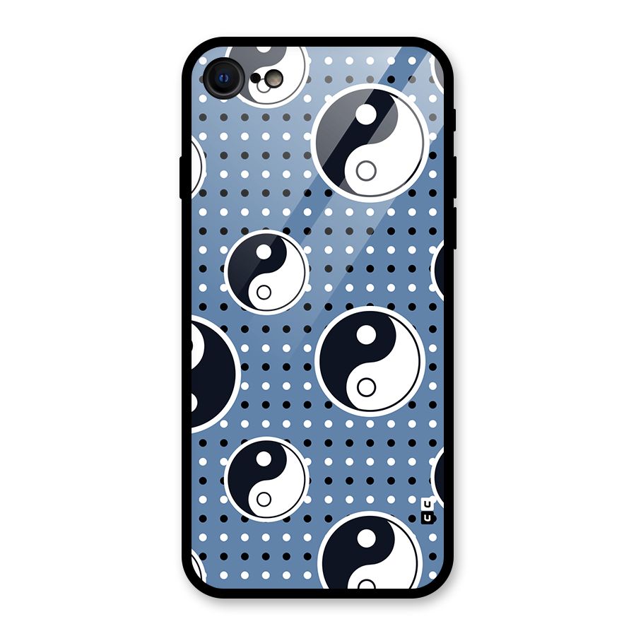 Ultimate Yin Yang Glass Back Case for iPhone 8