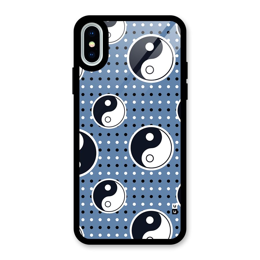 Ultimate Yin Yang Glass Back Case for iPhone XS