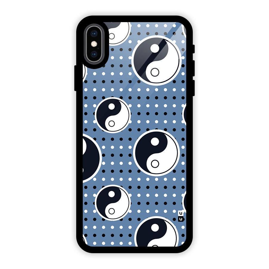 Ultimate Yin Yang Glass Back Case for iPhone XS Max