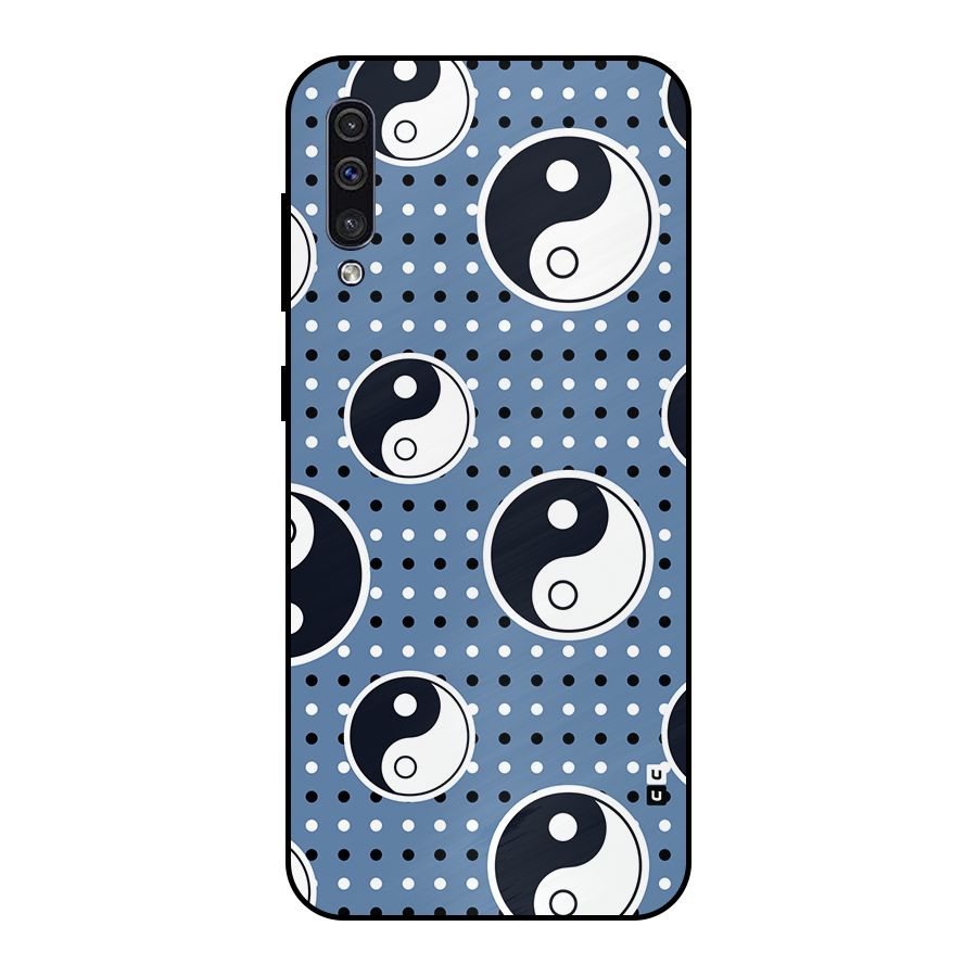 Ultimate Yin Yang Metal Back Case for Galaxy A50s