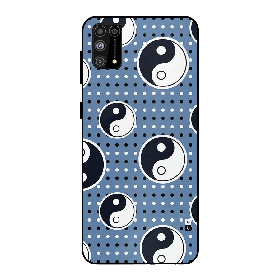 Ultimate Yin Yang Metal Back Case for Galaxy F41