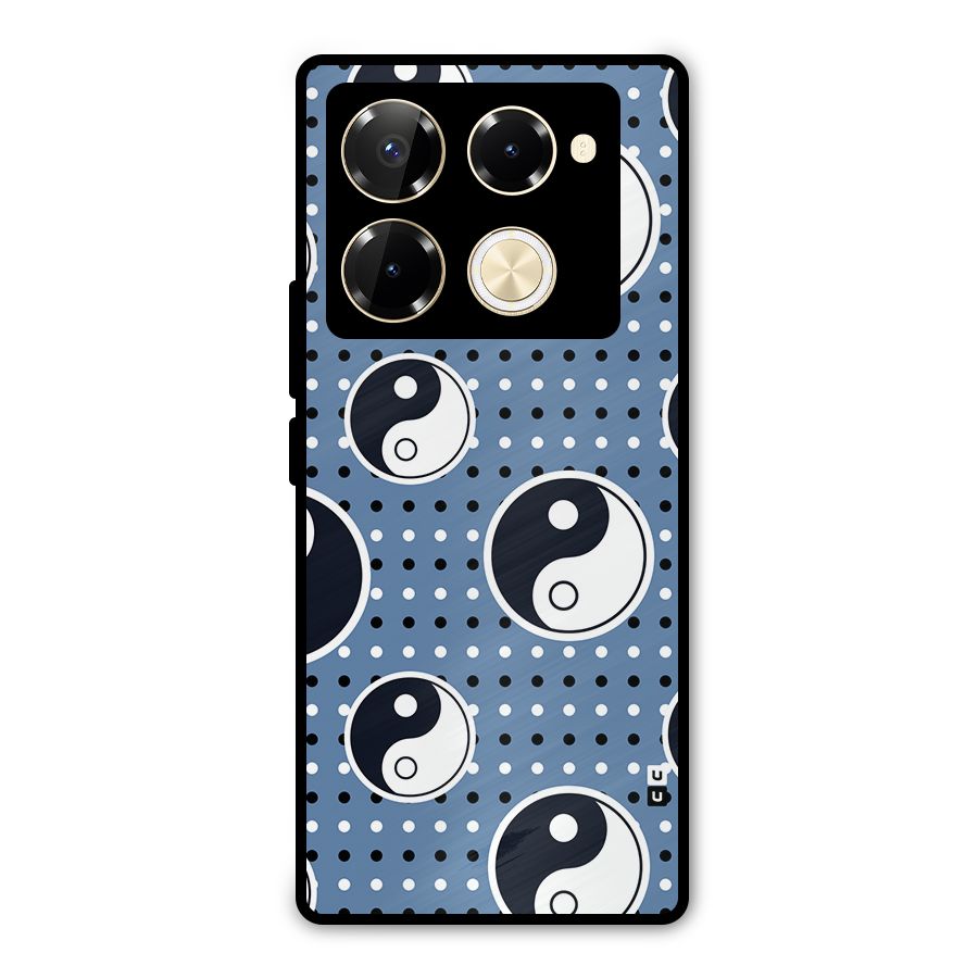 Ultimate Yin Yang Metal Back Case for Infinix Note 40 Pro