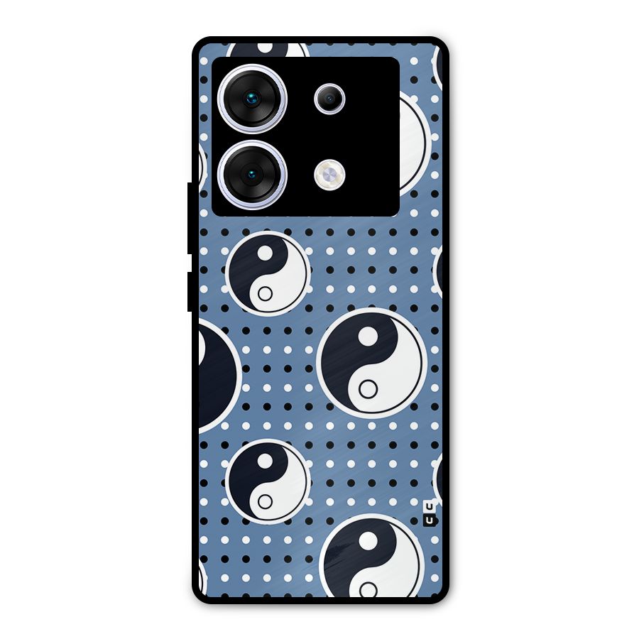 Ultimate Yin Yang Metal Back Case for Infinix Zero 30 5G