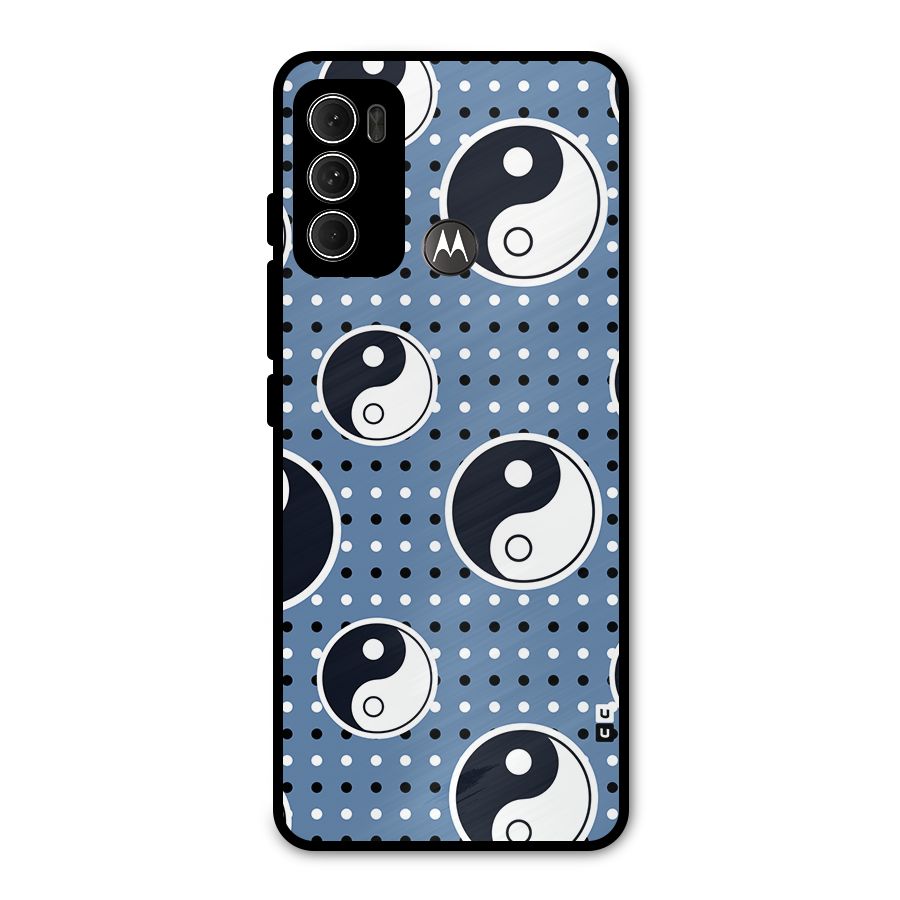 Ultimate Yin Yang Metal Back Case for Moto G60