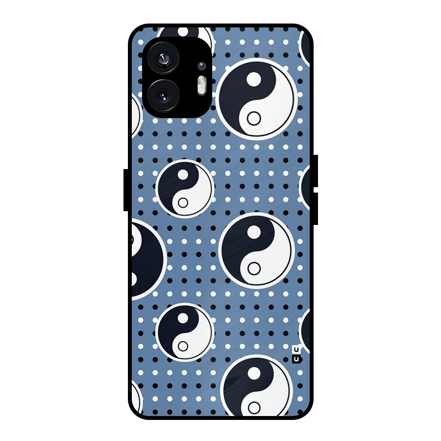 Ultimate Yin Yang Metal Back Case for Nothing Phone 2