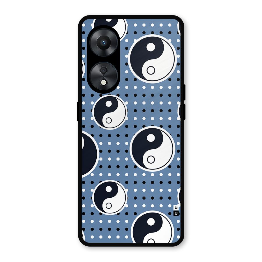 Ultimate Yin Yang Metal Back Case for Oppo A78