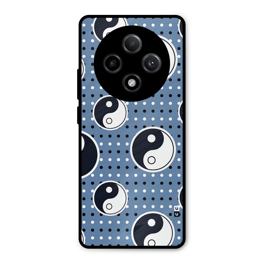 Ultimate Yin Yang Metal Back Case for Oppo F27 Pro Plus