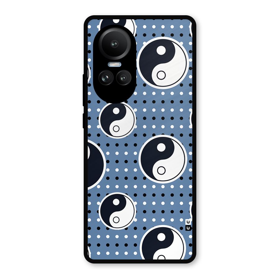 Ultimate Yin Yang Metal Back Case for Oppo Reno10