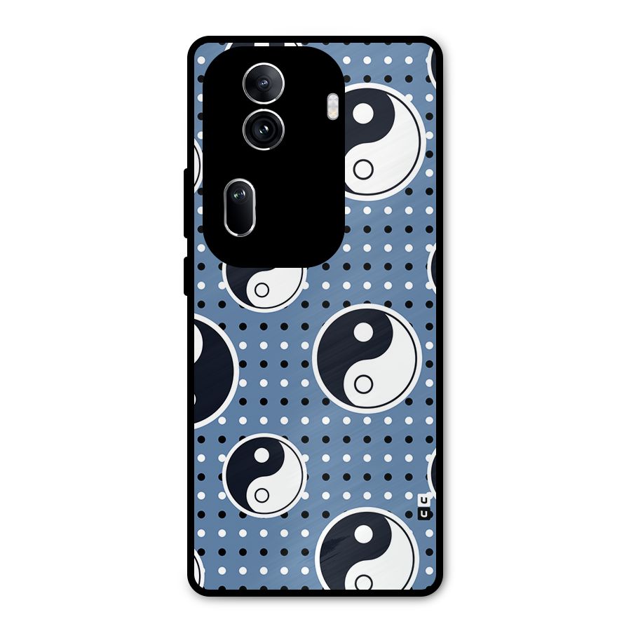 Ultimate Yin Yang Metal Back Case for Oppo Reno11 Pro 5G