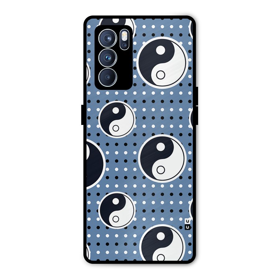 Ultimate Yin Yang Metal Back Case for Oppo Reno6 Pro 5G