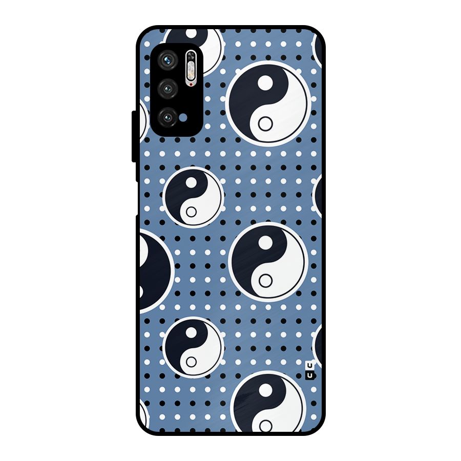 Ultimate Yin Yang Metal Back Case for Poco M3 Pro 5G