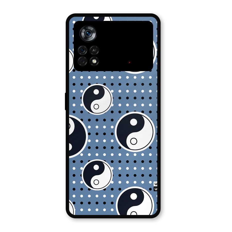Ultimate Yin Yang Metal Back Case for Poco X4 Pro 5G