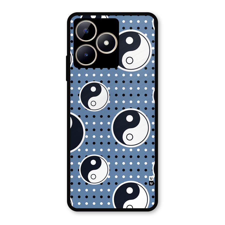 Ultimate Yin Yang Metal Back Case for Realme C53