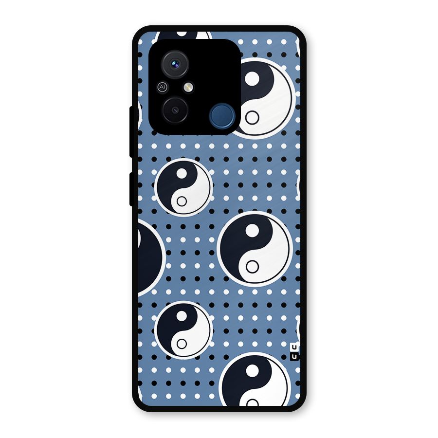 Ultimate Yin Yang Metal Back Case for Redmi 12C
