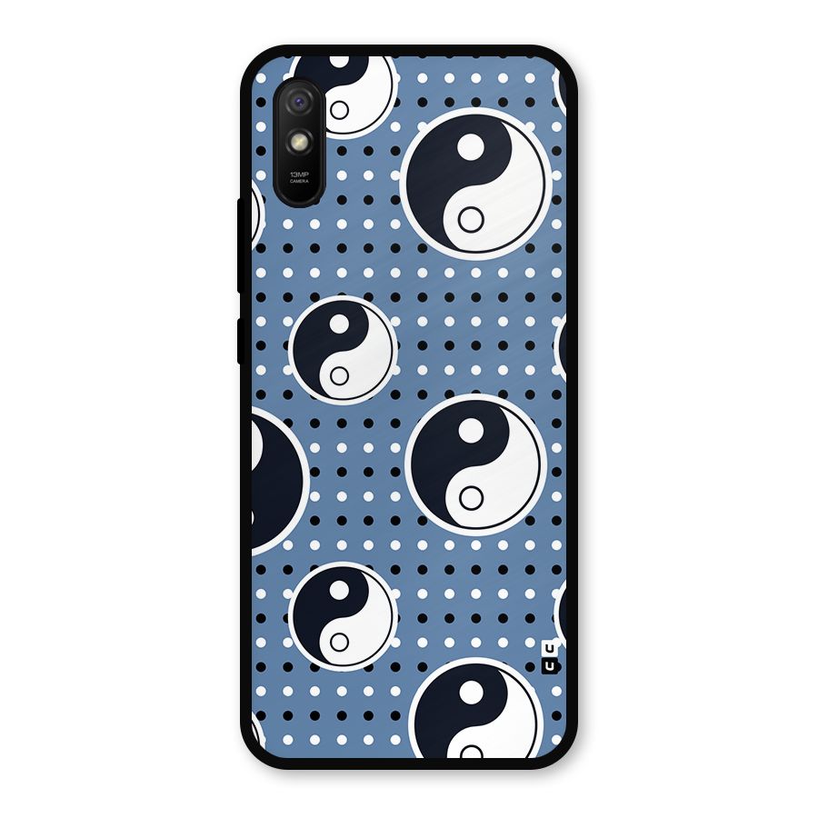 Ultimate Yin Yang Metal Back Case for Redmi 9i