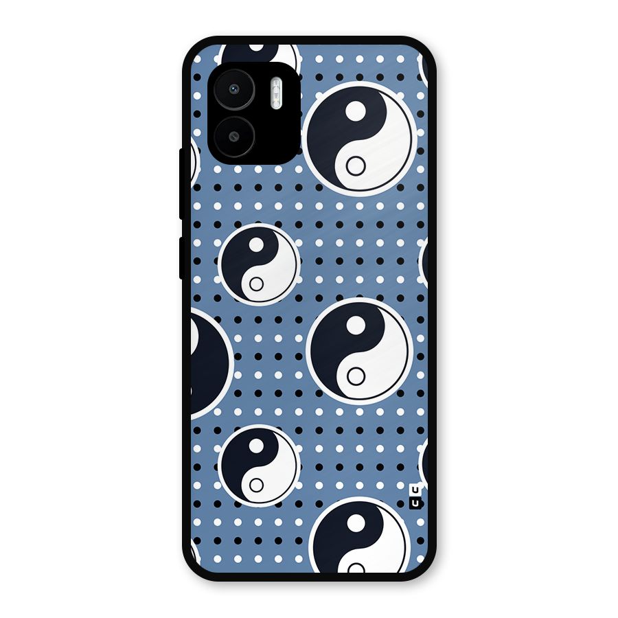 Ultimate Yin Yang Metal Back Case for Redmi A2