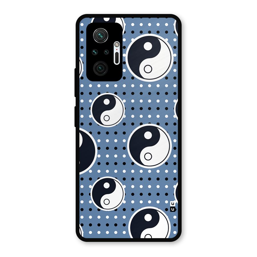 Ultimate Yin Yang Metal Back Case for Redmi Note 10 Pro