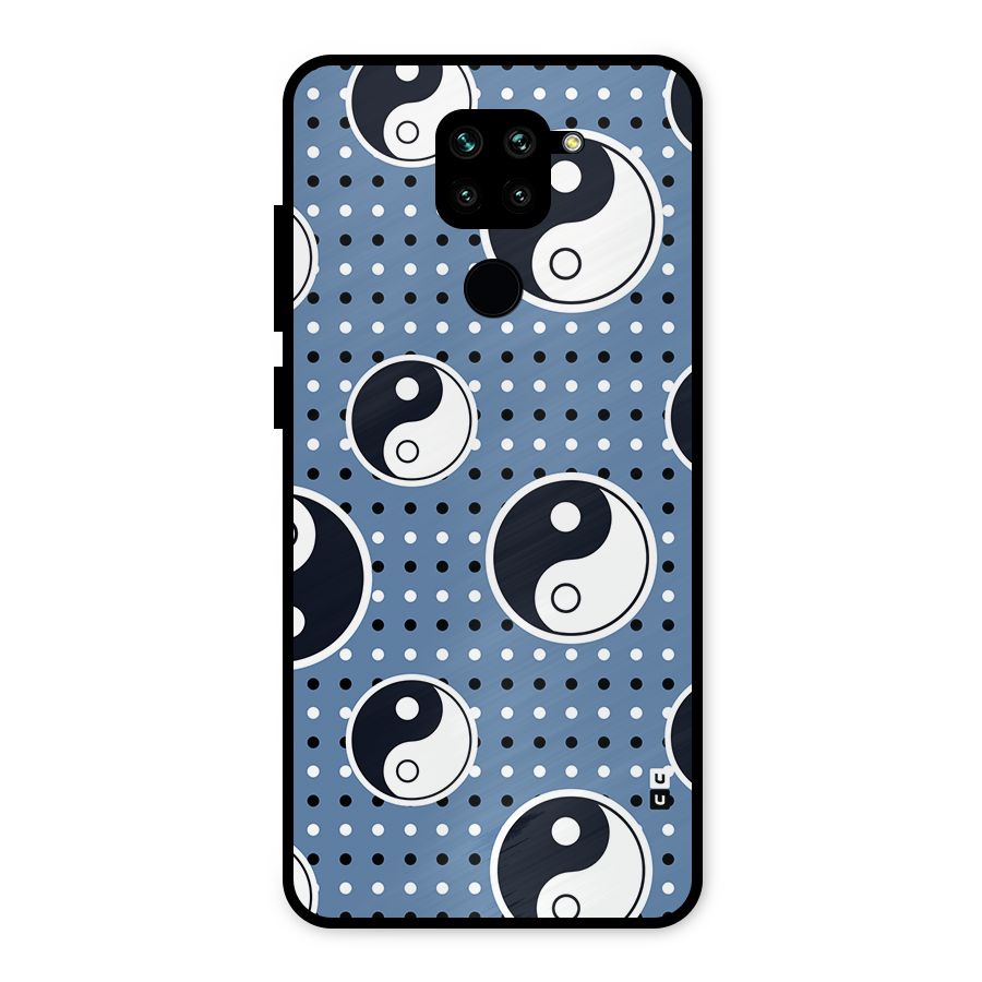 Ultimate Yin Yang Metal Back Case for Redmi Note 9