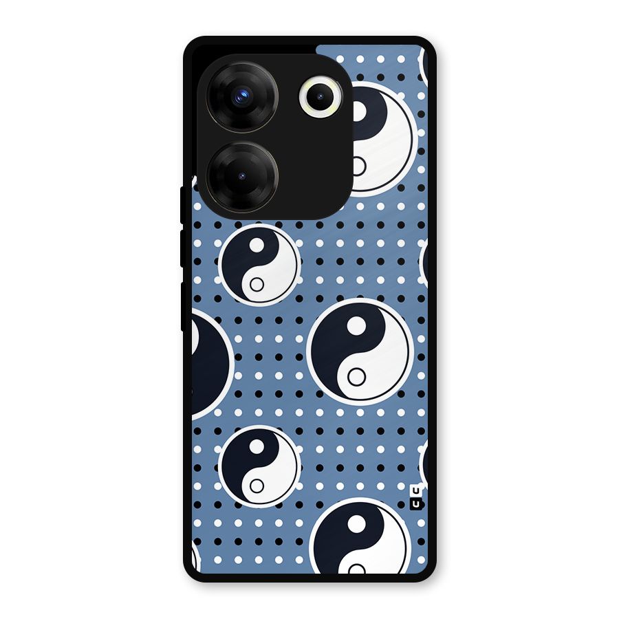 Ultimate Yin Yang Metal Back Case for Tecno Camon 20 Pro
