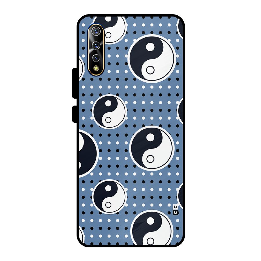 Ultimate Yin Yang Metal Back Case for Vivo S1
