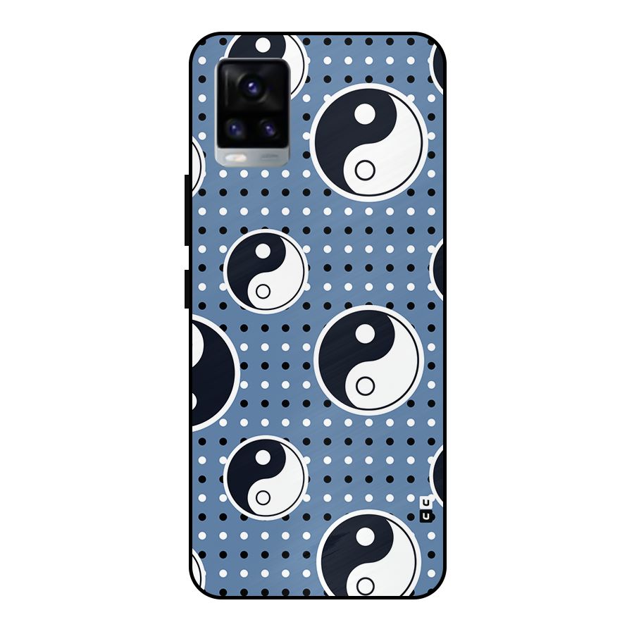 Ultimate Yin Yang Metal Back Case for Vivo V20 2021