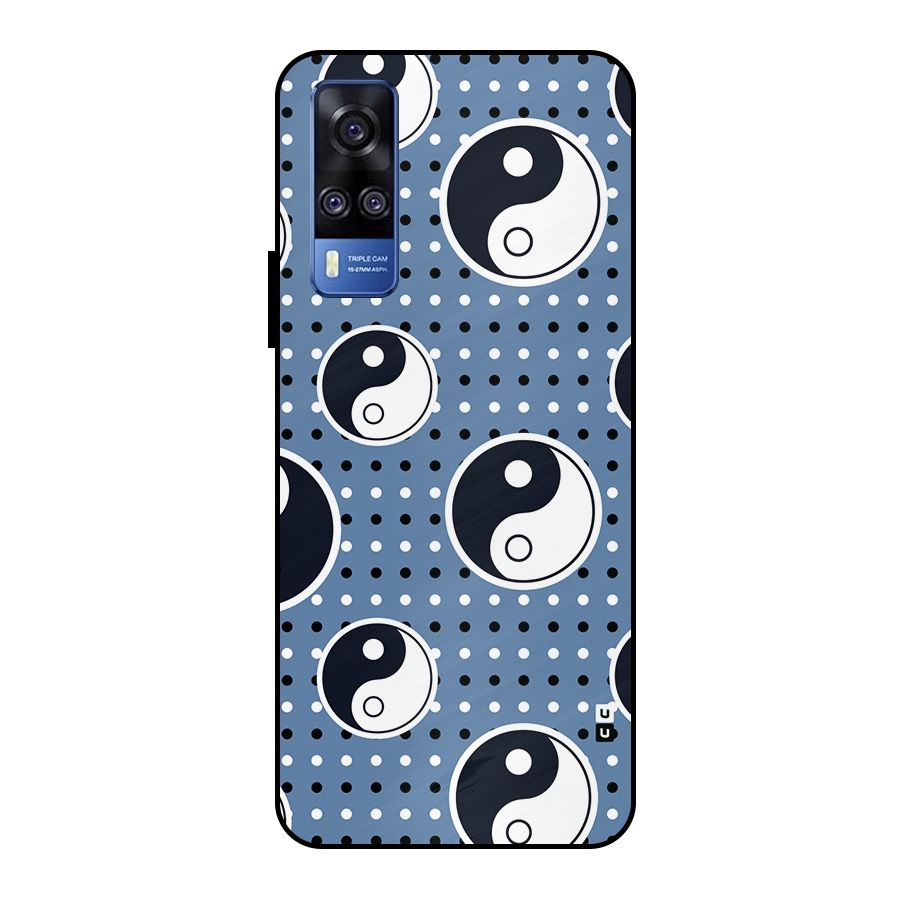 Ultimate Yin Yang Metal Back Case for Vivo Y51