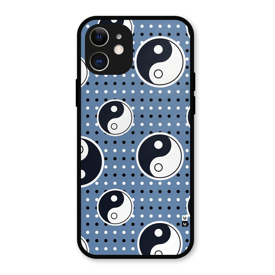 Ultimate Yin Yang Metal Back Case for iPhone 12