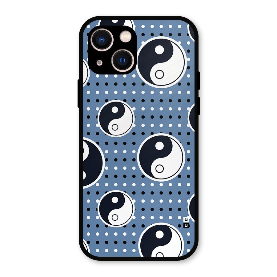 Ultimate Yin Yang Metal Back Case for iPhone 13