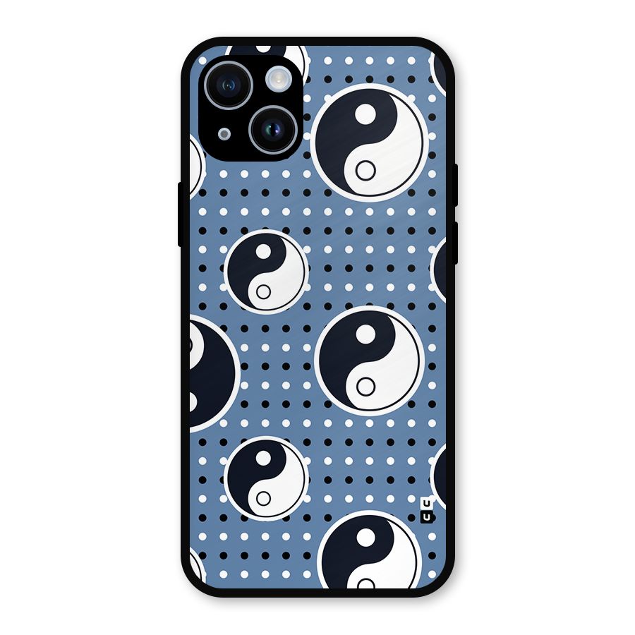Ultimate Yin Yang Metal Back Case for iPhone 14
