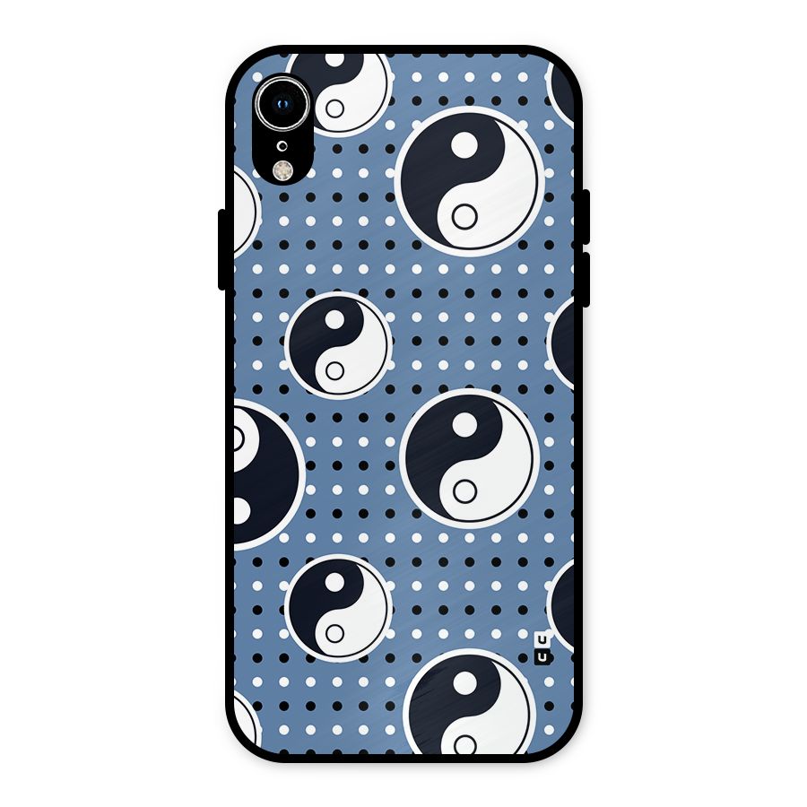 Ultimate Yin Yang Metal Back Case for iPhone XR