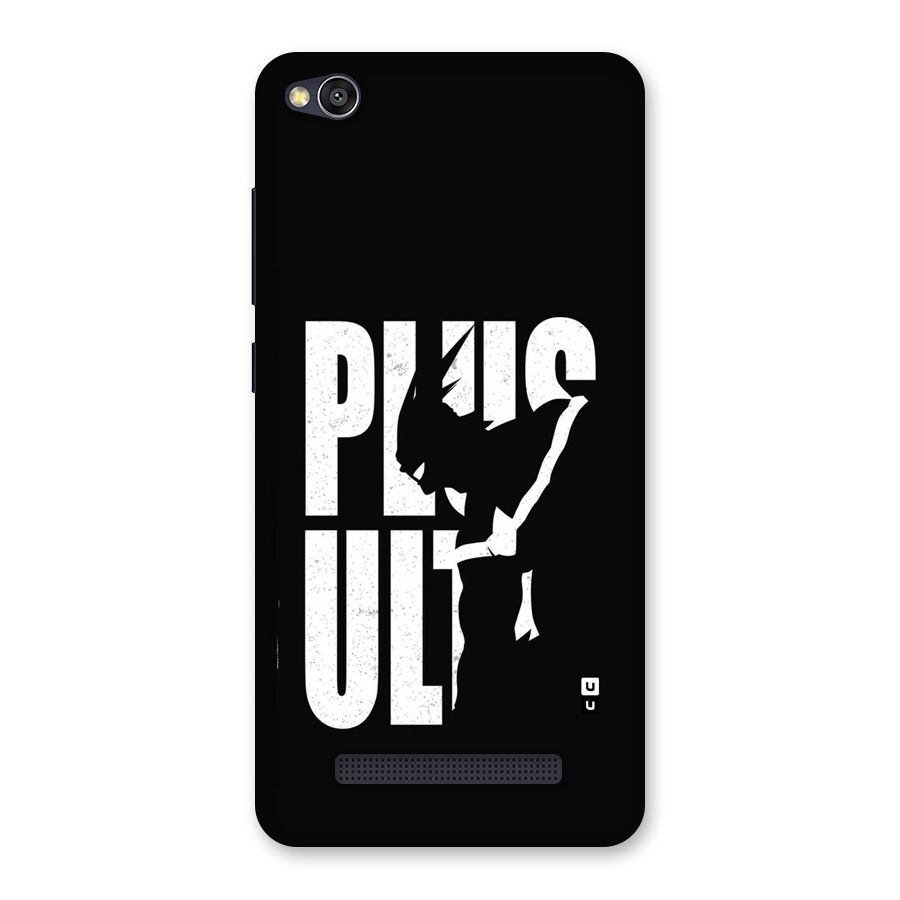 Ultra Plus Back Case for Redmi 4A