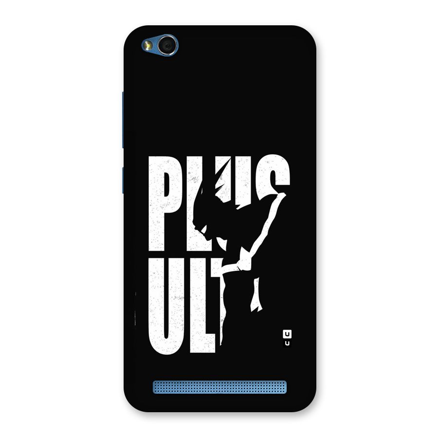 Ultra Plus Back Case for Redmi 5A