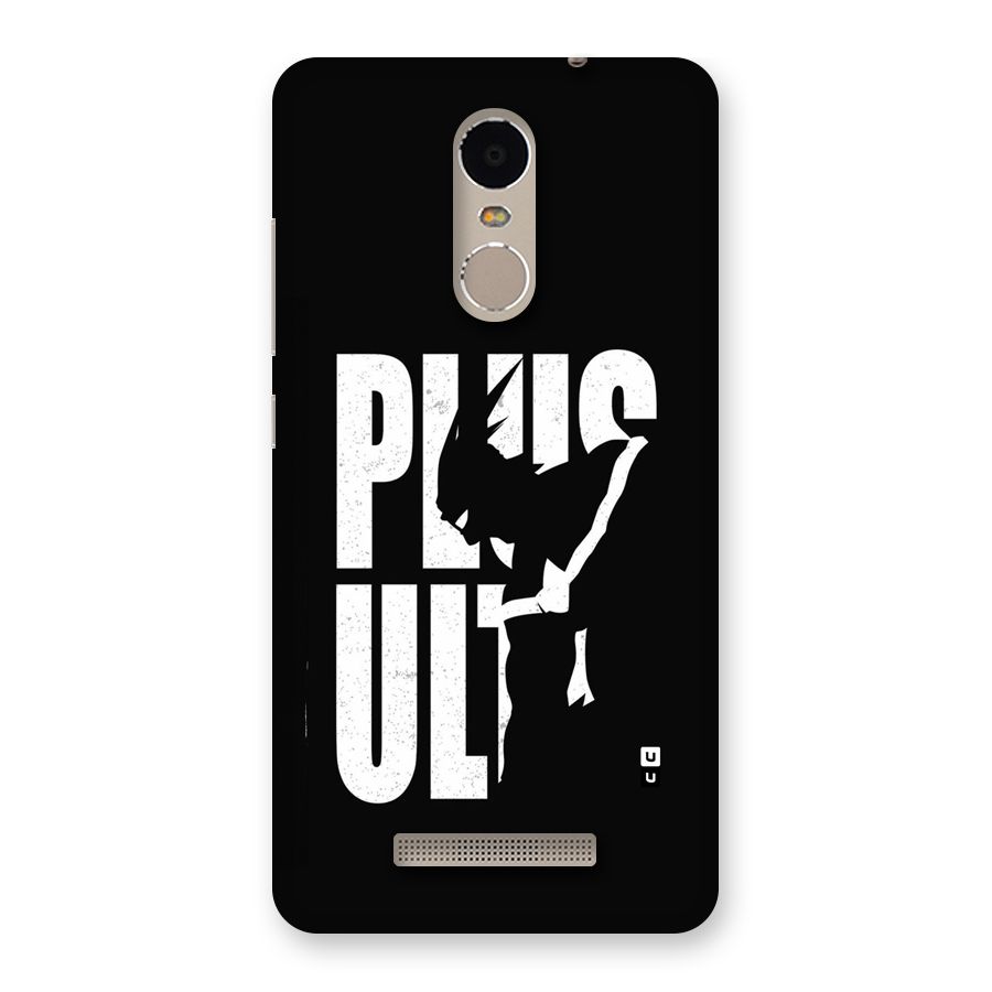Ultra Plus Back Case for Redmi Note 3