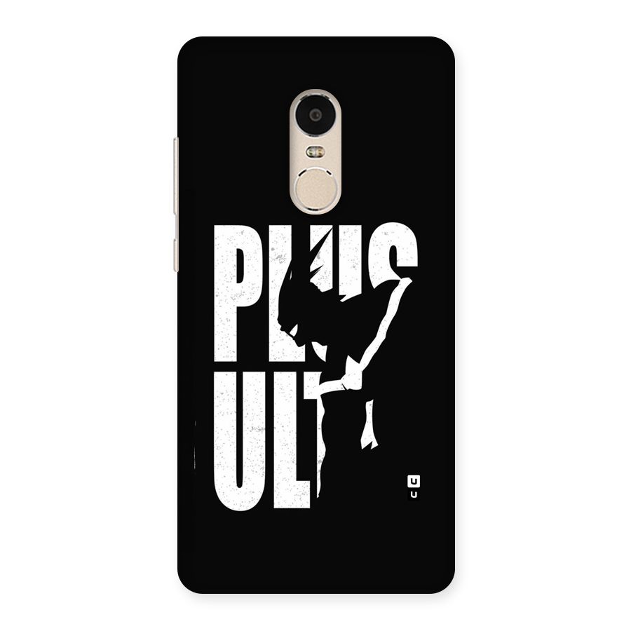 Ultra Plus Back Case for Redmi Note 4