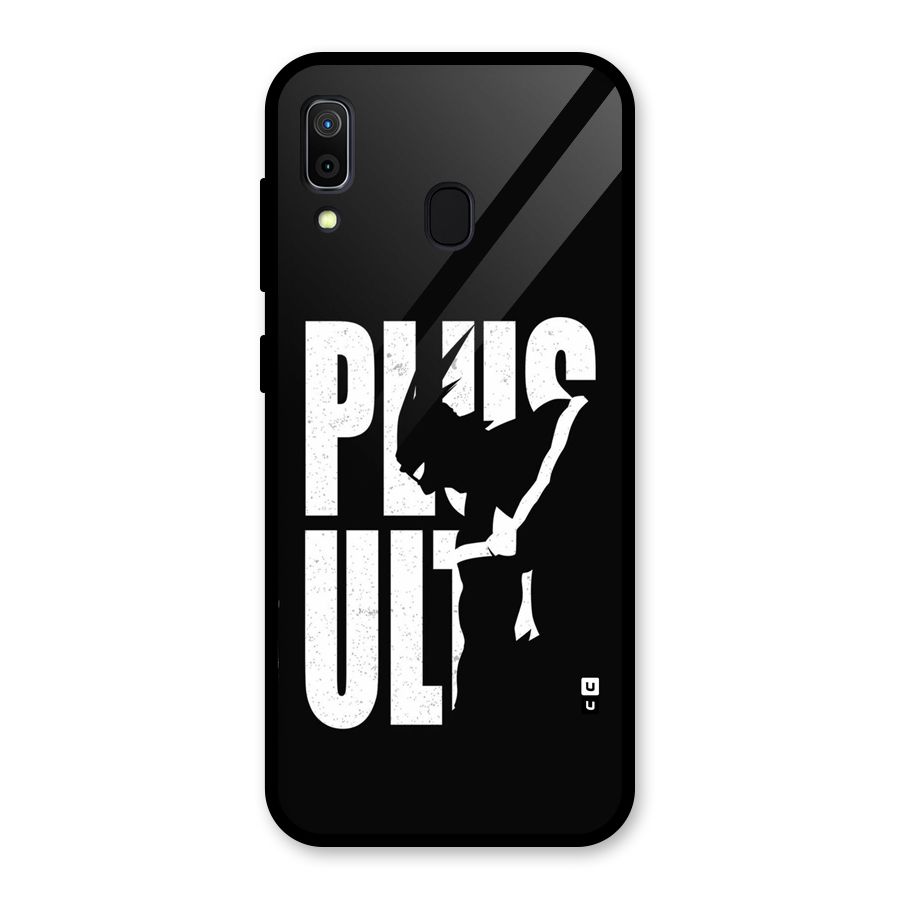 Ultra Plus Glass Back Case for Galaxy A30