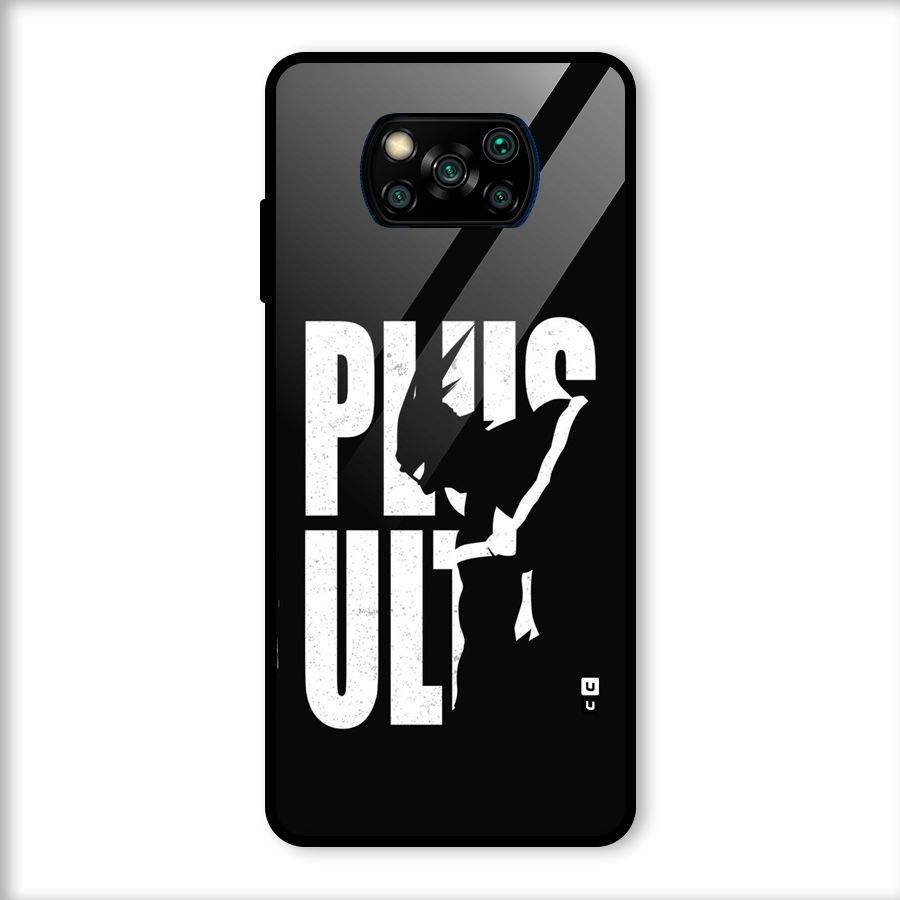 Ultra Plus Glass Back Case for Poco X3