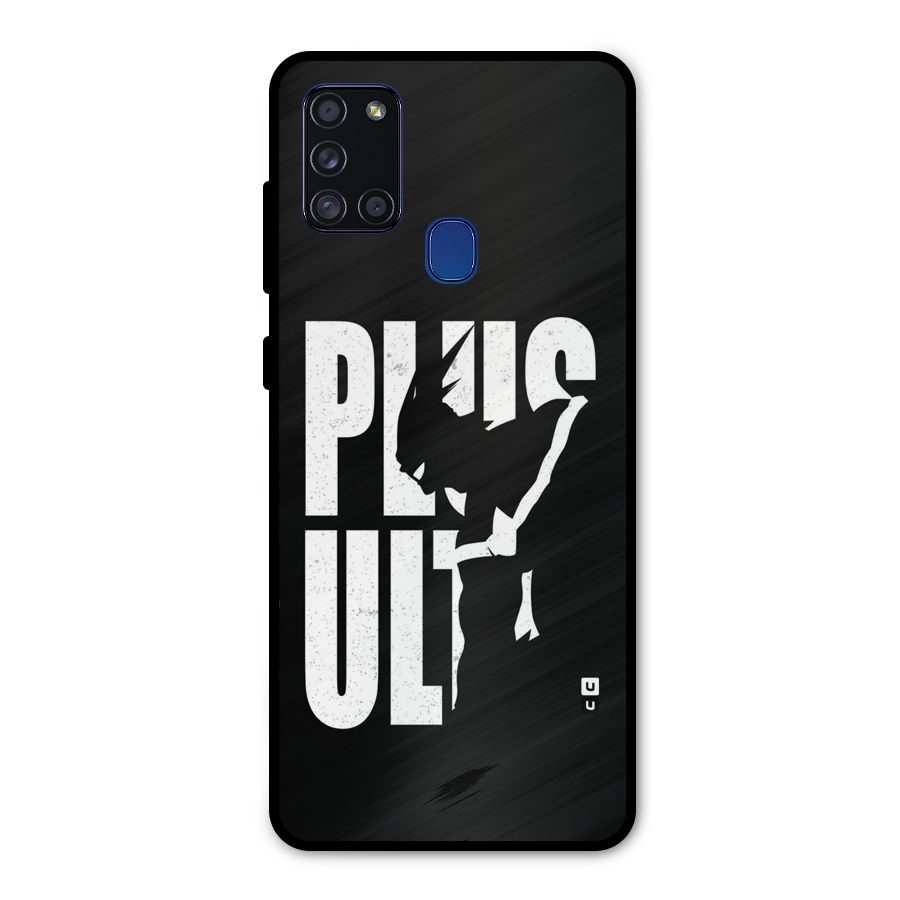 Ultra Plus Metal Back Case for Galaxy A21s