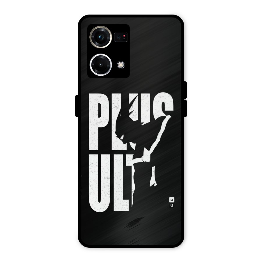 Ultra Plus Metal Back Case for Oppo F21s Pro 4G