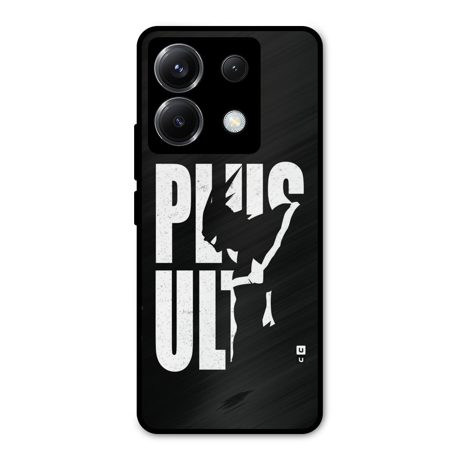 Ultra Plus Metal Back Case for Poco X6